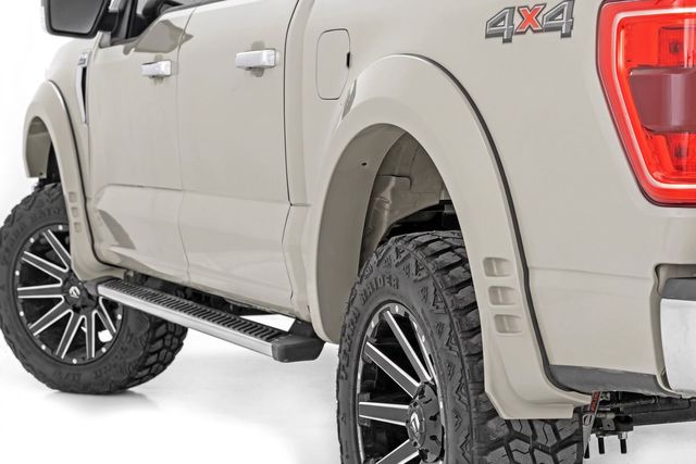 Rough Country SF1 Fender Flares | DR Avalanche Gray | Ford F-150 2WD/4WD (2021-2026)