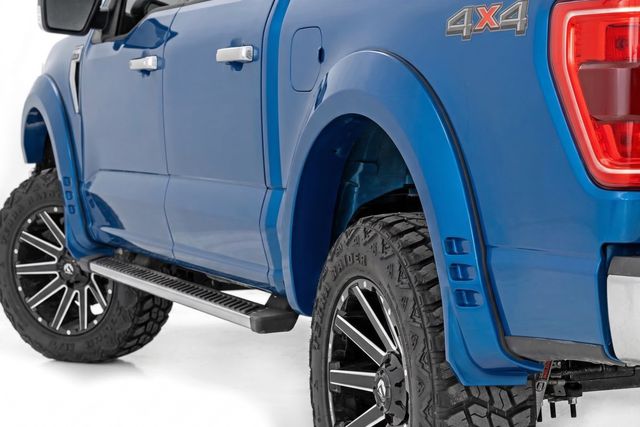 Rough Country SF1 Fender Flares | E7 Velocity Blue | Ford F-150 2WD/4WD (2021-2026)