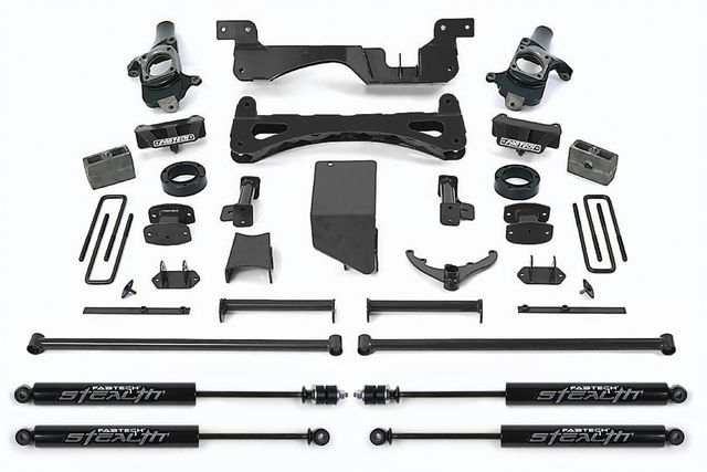 Fabtech 6" Performance Lift System w/Shocks