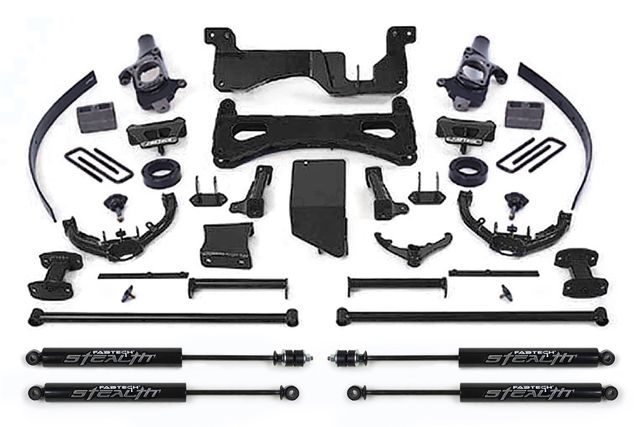 Fabtech 8" Performance Lift System w/Shocks