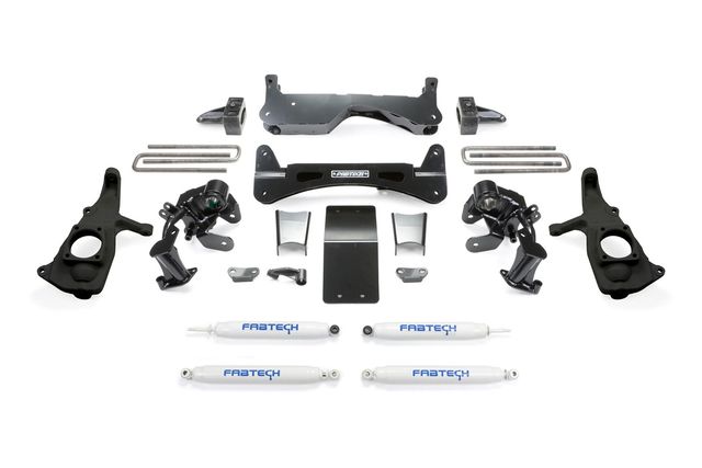 Fabtech 6" Raised Torsion Suspension Lift System