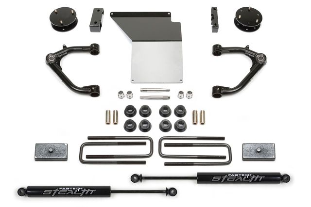 Fabtech 4" Uniball Control Arm Lift System