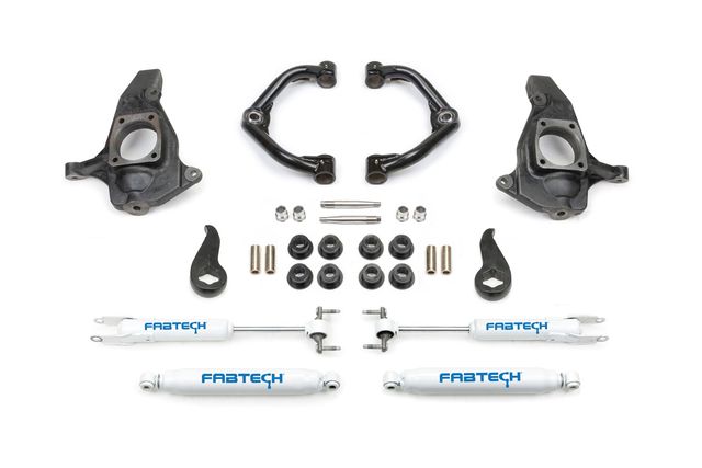 Fabtech 4" Uniball Control Arm Lift System