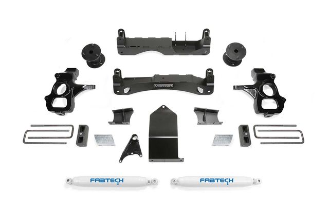 Fabtech 4" Performance Lift System w/Shocks