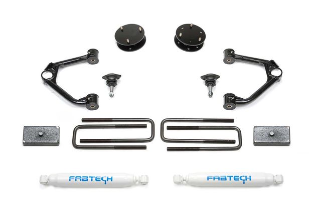 Fabtech 3.5" Budget Lift System w/Shock