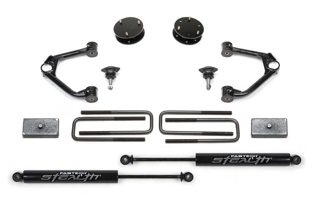 Fabtech 3.5" Budget Lift System w/Shock