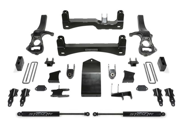Fabtech 6" Basic Lift System w/Shocks