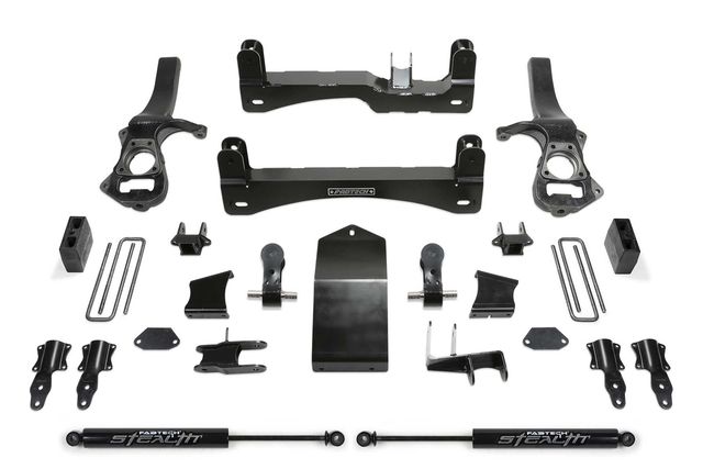 Fabtech 4" Basic Lift System w/Shocks