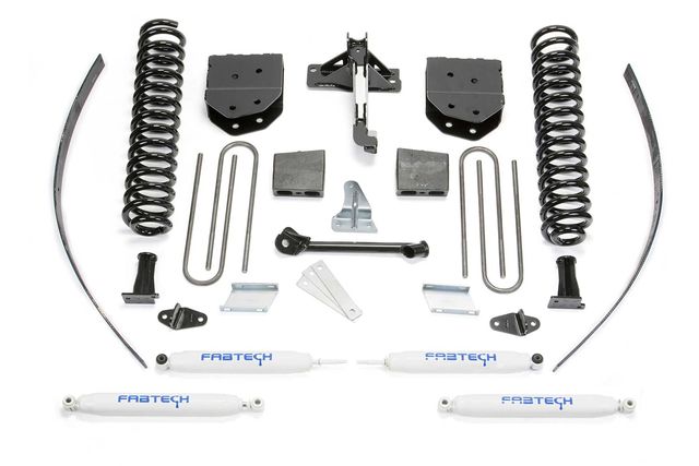 Fabtech 8" Basic Lift System w/Shocks
