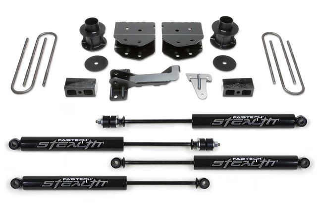 Fabtech 4" Budget Lift System w/Shock