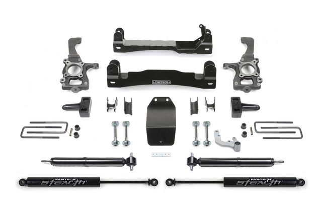 Fabtech 4" Basic Lift System w/Shocks