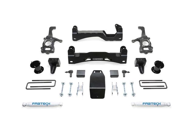 Fabtech 6" Basic Lift System w/Shocks