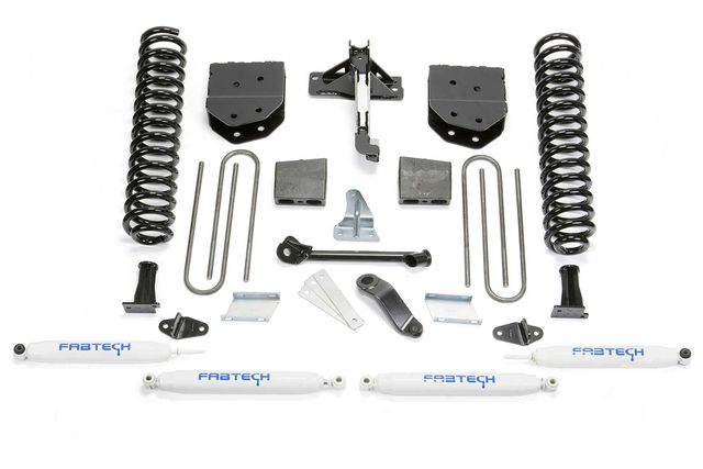Fabtech 4" Basic Lift System w/Shocks