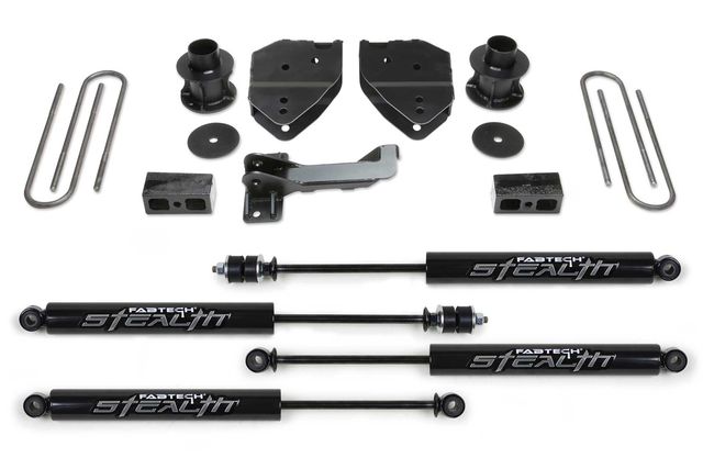 Fabtech 4" Budget Lift System w/Shock
