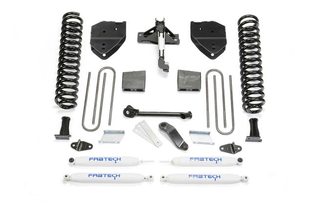Fabtech 4" Basic Lift System w/Shocks
