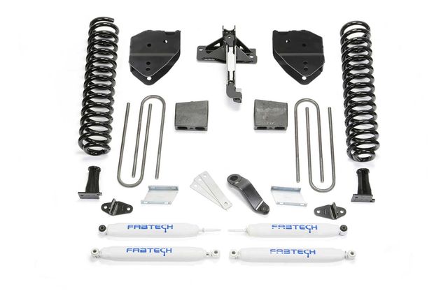 Fabtech 4" Basic Lift System w/Shocks