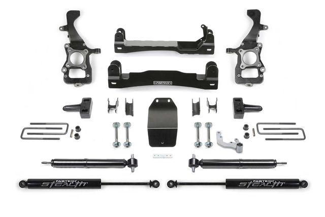 Fabtech 4" Basic Lift System w/Shocks