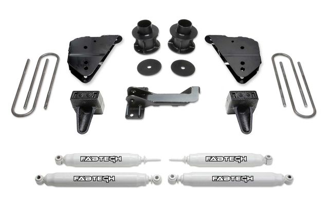 Fabtech 4" Budget Lift System w/Shock