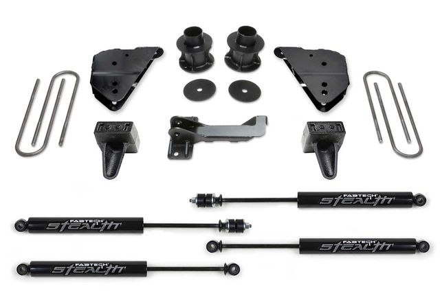 Fabtech 4" Budget Lift System w/Shock