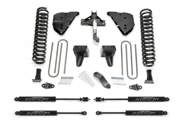 Fabtech 6" Basic Lift System w/Shocks