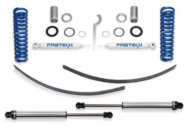 Fabtech 3" Basic Coilover Lift System