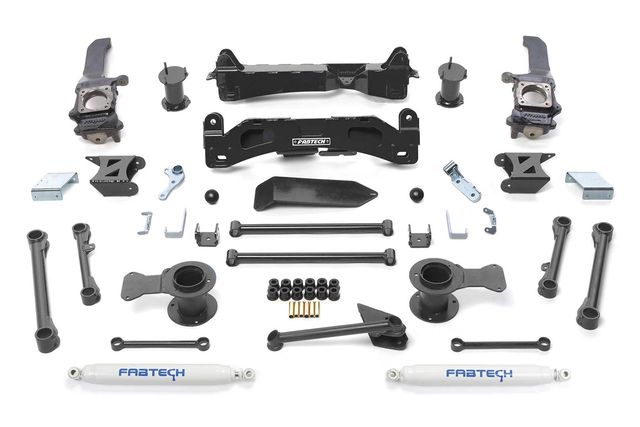 Fabtech 6" Basic Lift System w/Shocks