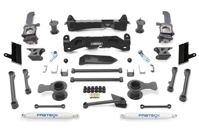 Fabtech 6" Basic Lift System w/Shocks