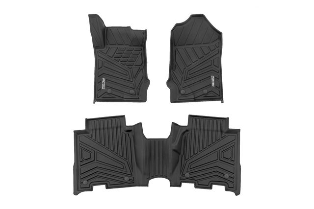 Rough Country Floor Mats | Front & Rear | Ford Bronco 4WD (2021-2026) | #FF-51602