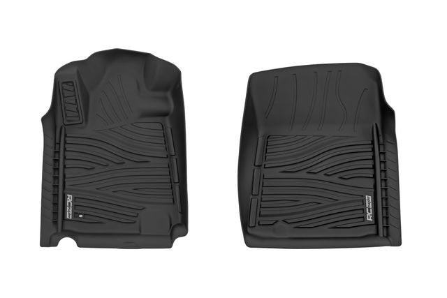 Rough Country Floor Mats | FR | Double Cab | Toyota Tundra 2WD/4WD (2014-2021)