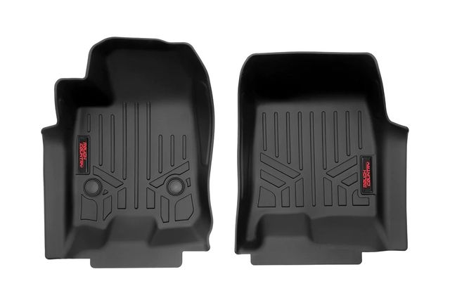 Rough Country Floor Mats | FR | Crew | Chevy/GMC Canyon/Colorado 2WD/4WD (2023-2026)