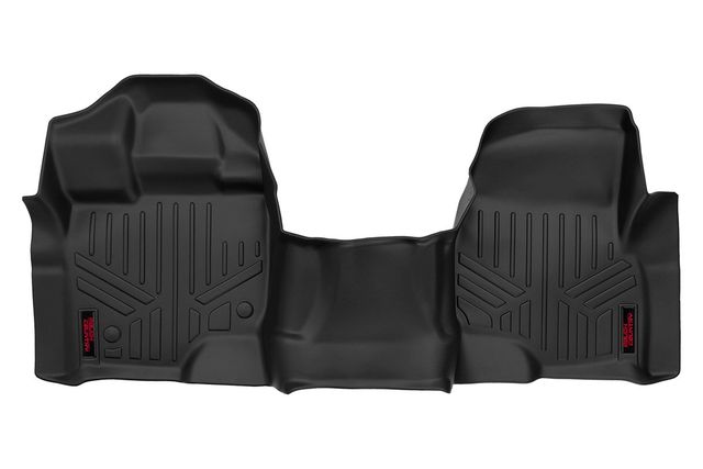 Rough Country Floor Mats | Front | Over Hump | Ford F-150 (15-26)/F-150 Lightning (22-26)/Raptor (17-20)