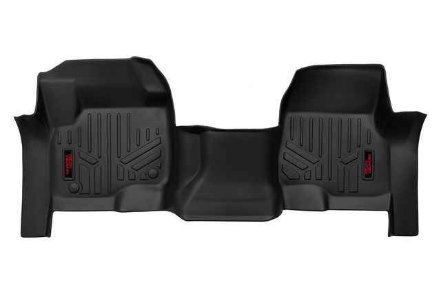 Rough Country Floor Mats | Front | Over Hump | Ford F-250/F-350 Super Duty 2WD/4WD (17-26)