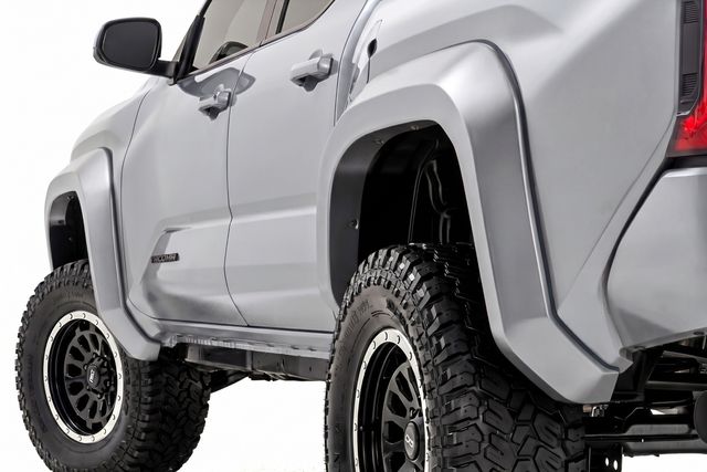 Rough Country Sport Fender Flares | 1J9 Celestial Silver Metallic | Toyota Tacoma (24-26)