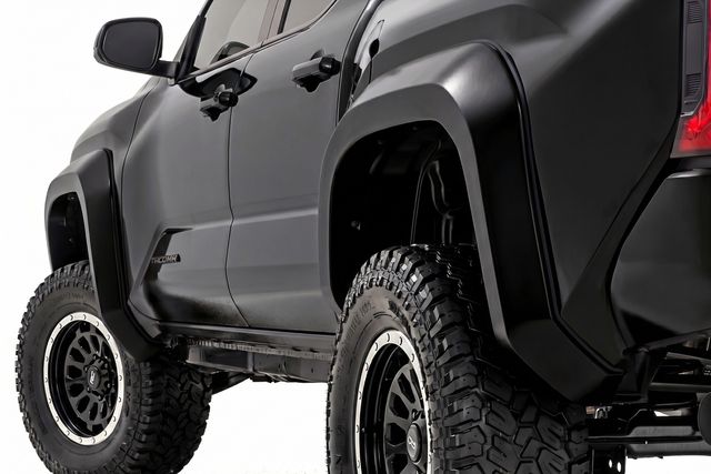 Rough Country Sport Fender Flares | 202 Gloss Black | Toyota Tacoma 2WD/4WD (2024-2026)
