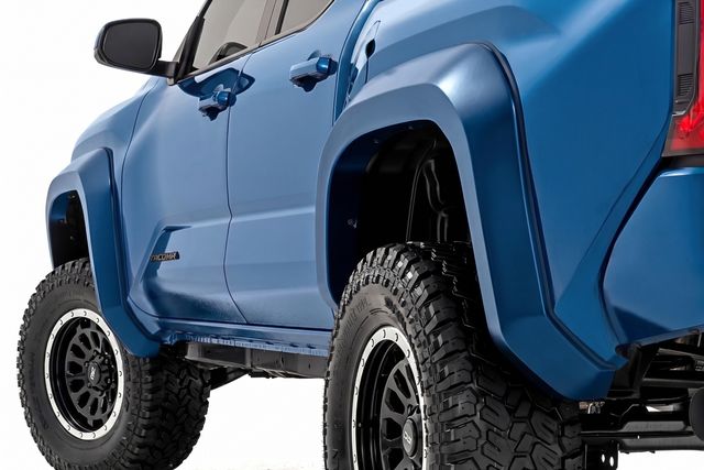 Rough Country Sport Fender Flares | 8X0 Heritage Blue | Toyota Tacoma 2WD/4WD (2024-2026)