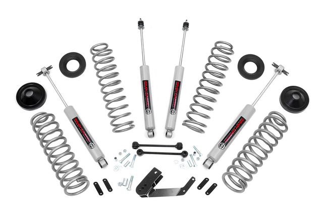 Rough Country 3.25 Inch Lift Kit | Jeep Wrangler Unlimited 2WD/4WD (2007-2018)