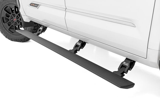 Rough Country Power Running Boards | Dual Electric Motor | CrewMax | Toyota Tundra (22-26)