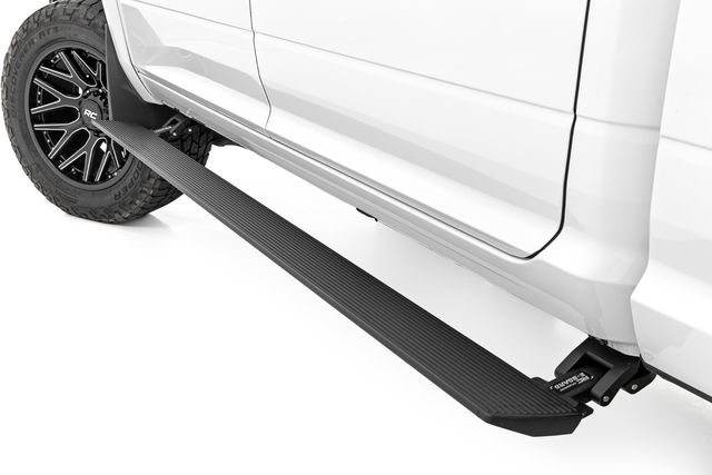 Rough Country Power Running Boards | Dual Electric Motor | Quad Cab | Ram 2500/3500 (11-26)