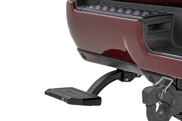 Rough Country Retractable Bed Step | Manual Pull | Ram 2500/3500 2WD/4WD (2019-2026)