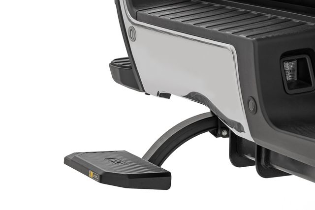 Rough Country Retractable Bed Step | Manual Pull | Ford F-250/F-350 Super Duty (23-26)