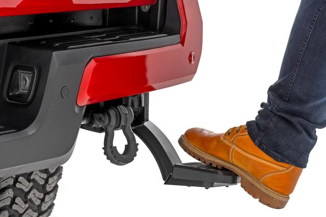 Rough Country Retractable Bed Step | Manual Pull | Toyota Tacoma 2WD/4WD (2024-2026)