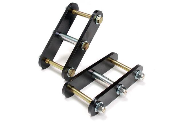 Rough Country Lift Shackles | Front | 0.375 Inch | Jeep CJ 8 Scrambler (81-85)/CJ5/CJ7 (76-86)