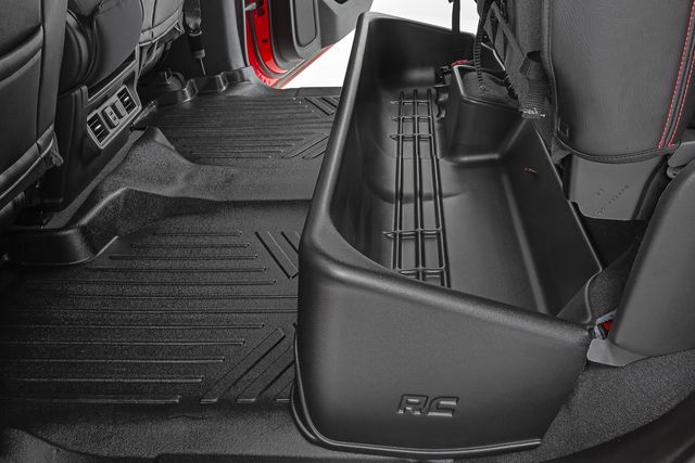 Rough Country Under Seat Storage | Crew Cab | Chevy/GMC 1500/2500HD/3500HD (19-26)