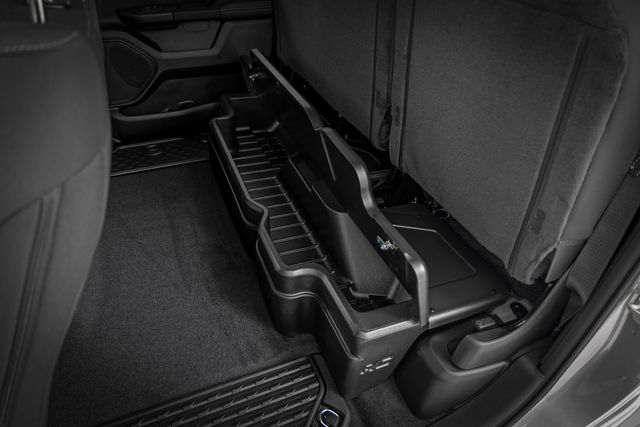 Rough Country Under Seat Storage with Locking Lid | Crew Cab | Ram 1500 2WD/4WD (2019-2026)