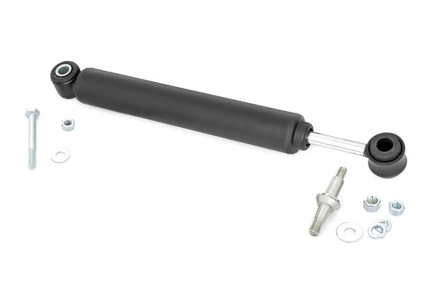 Rough Country OE Replacement Black Stabilizer | Jeep Comanche MJ WJ/Wrangler TJ/Wrangler Unlimited