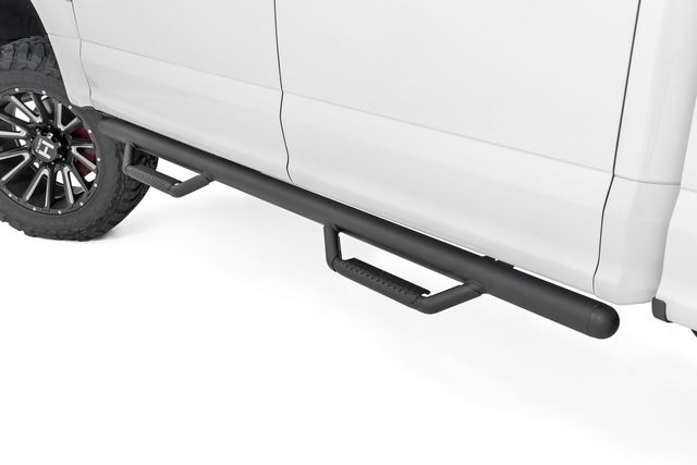 Rough Country Nerf Steps | Cab Length | Crew | Ford F-150/Lightning/F-250/F-350/Raptor (15-26)