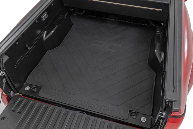 Rough Country Bed Mat | 5' Bed | RC Logo | Toyota Tacoma 2WD/4WD (2024-2026)