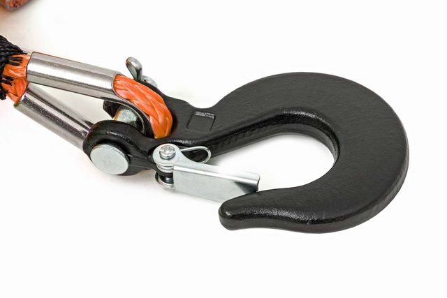 Rough Country Synthetic Rope | 1/4 Inch | 50 Ft | Orange