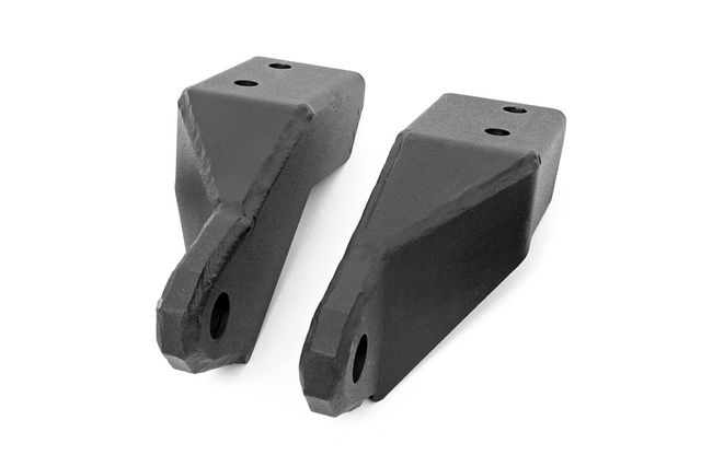 Rough Country Tow Hook Brackets | Bull Bar Support | Toyota Tundra 2WD/4WD (2007-2021)