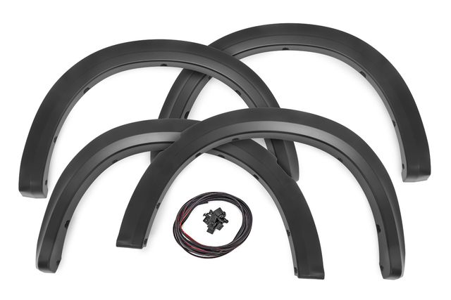 Rough Country Sport Fender Flares | Plastic Bumper | Ram 1500 2WD/4WD (2009-2018 & Classic)